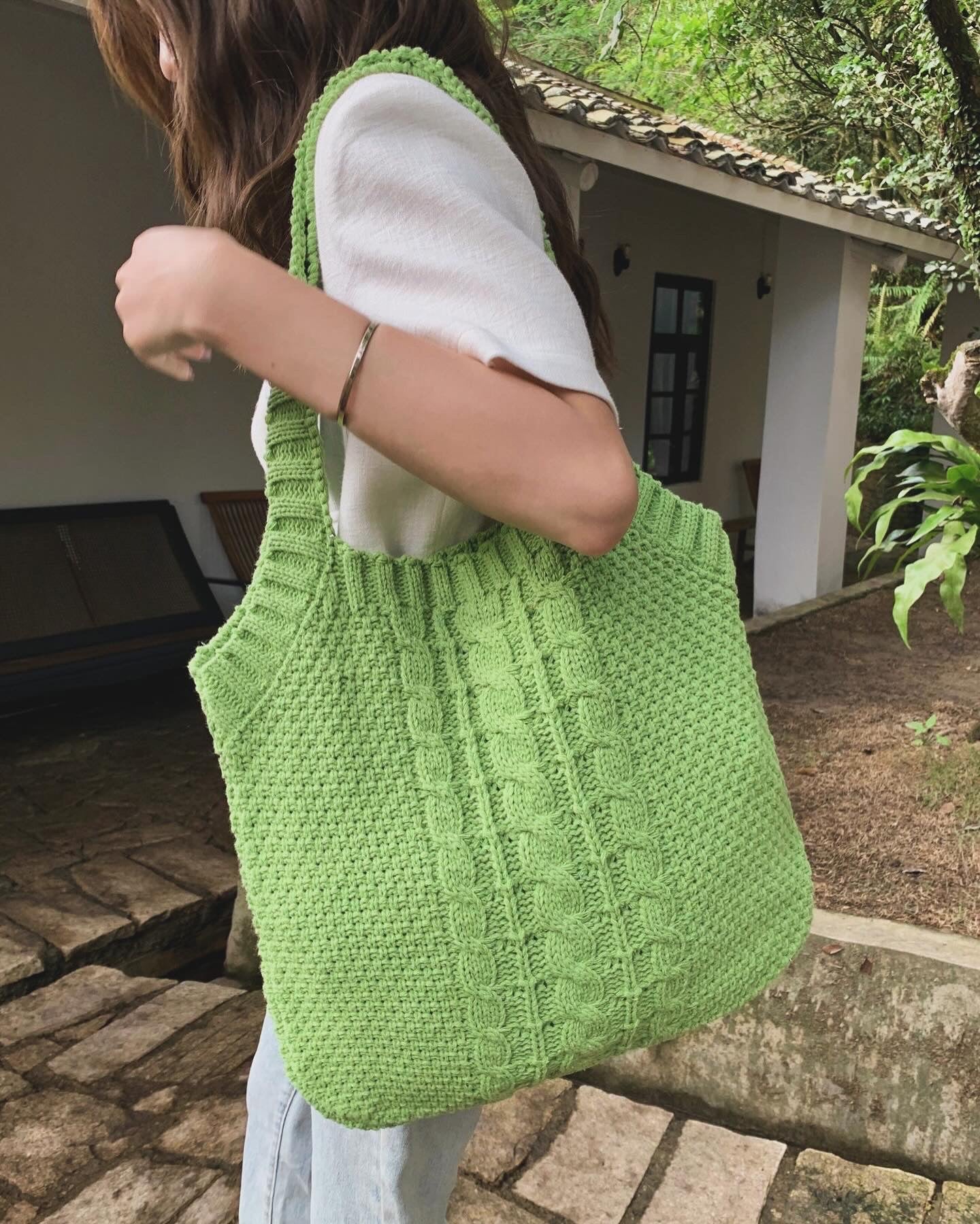 Braided Bliss Tote Bag