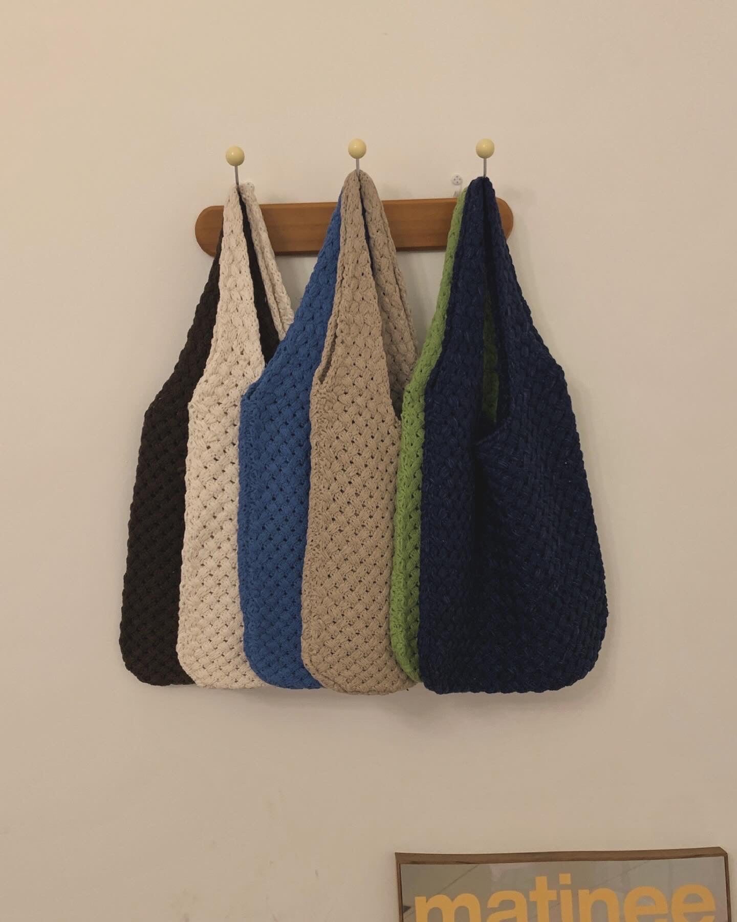 Hollow Haven Knit Tote