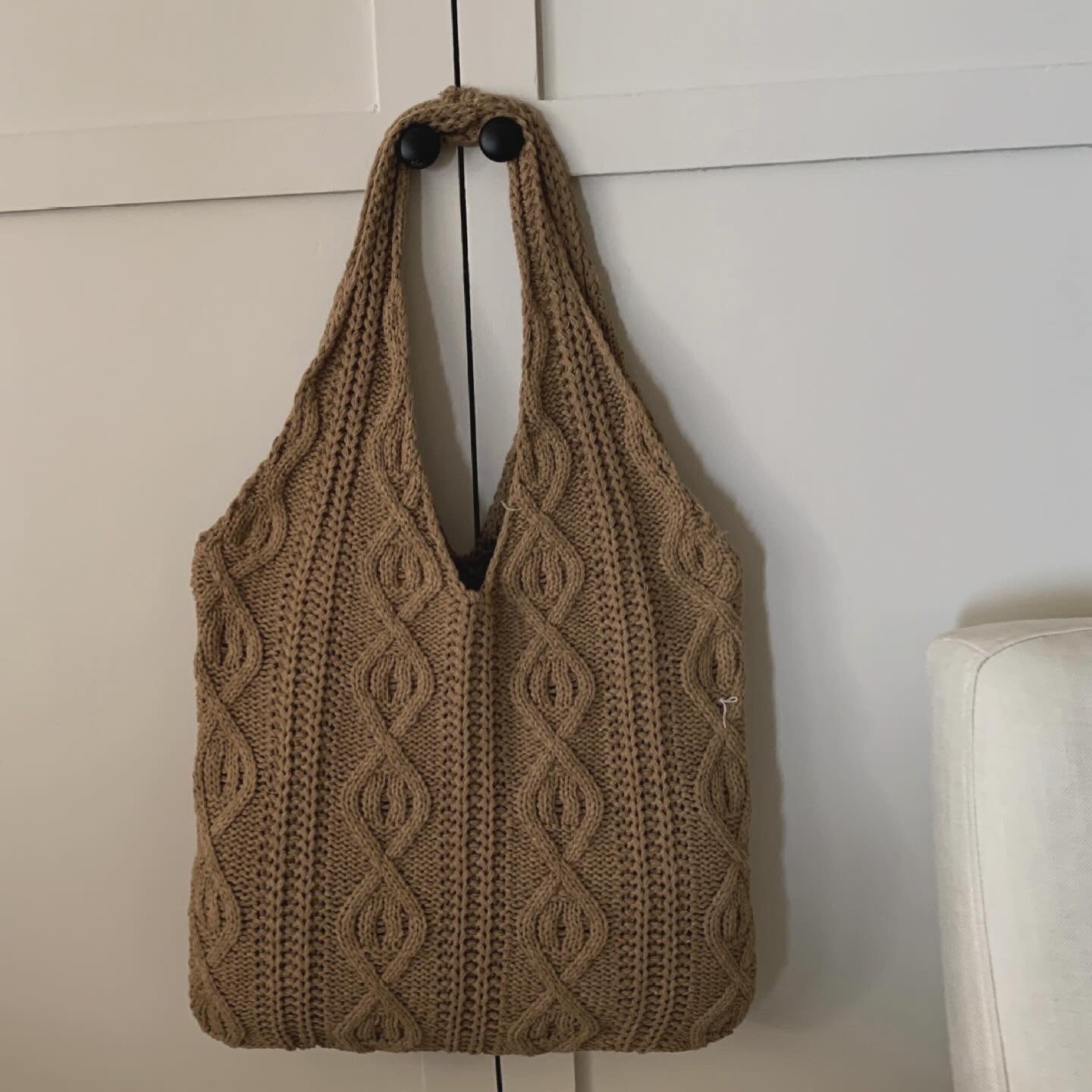 Retro Knitwork Tote