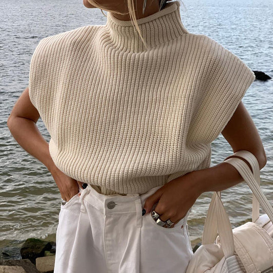 New Fall/Winter Solid Color Knit Sweater