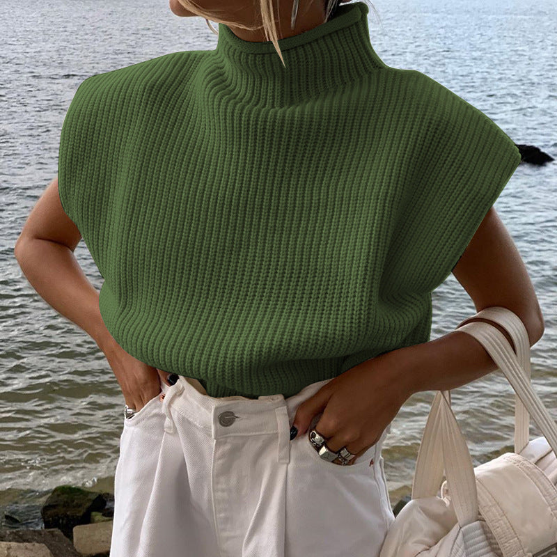 New Fall/Winter Solid Color Knit Sweater