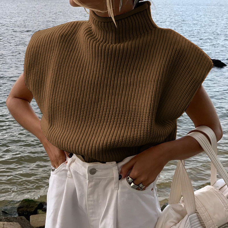 New Fall/Winter Solid Color Knit Sweater