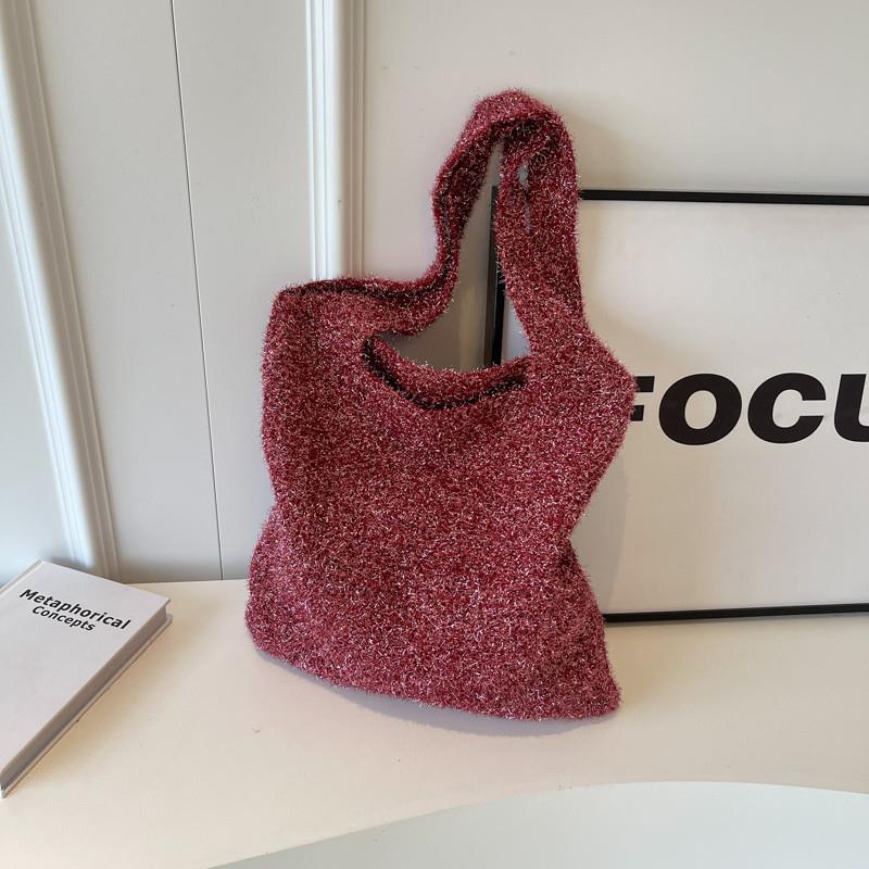 New Casual Chic Knit Tote Bag